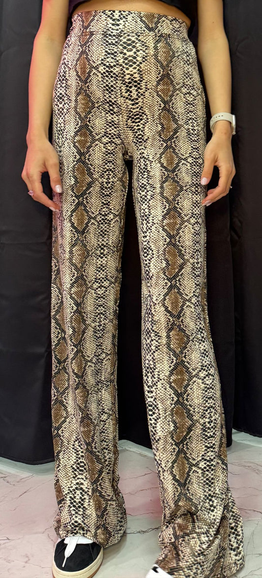 LEGGINS PALAZZO COCCODRILLO